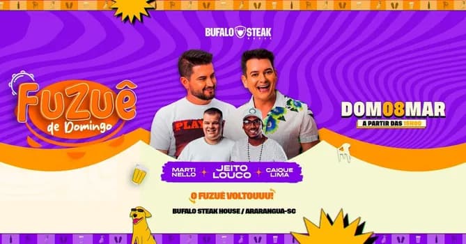 Imagem do Fuzuê de Domingo