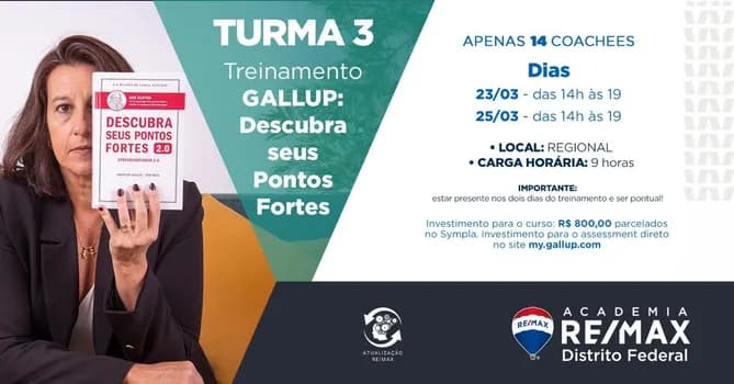 Imagem do GALLUP - DESCUBRA SEUS PONTOS FORTES!