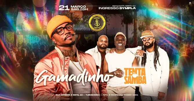 Imagem do GAMADINHO E TENTASAMBA NO CURA RESSACA!