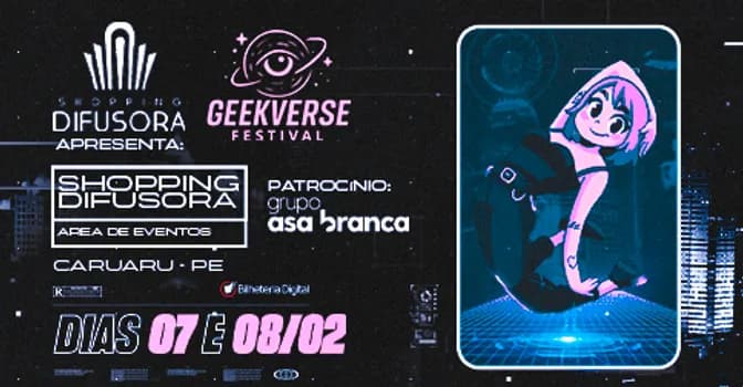 Imagem do Geekverse Festival
