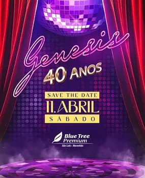 Imagem do GENESIS 40 ANOS
