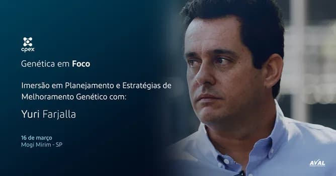 Imagem do Genética em Foco com Yuri Farjalla
