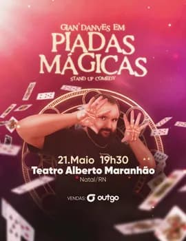 Imagem do GIAN DANVES EM "PIADAS MÁGICAS"