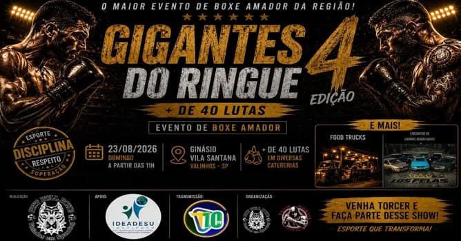 Imagem do Gigantes do Ringue - 4° edição