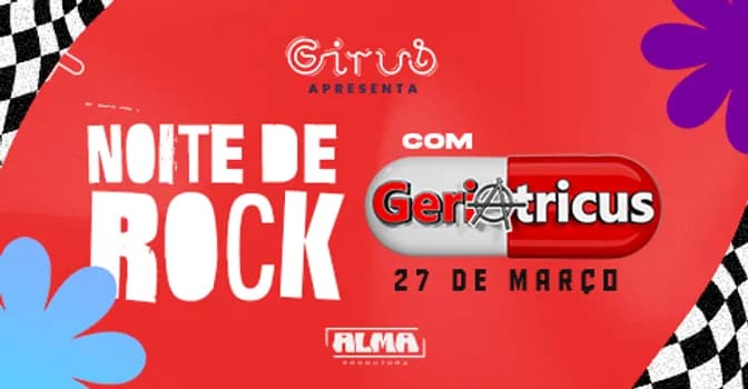 Imagem do GIRUS - NOITE DE ROCK COM GERIÁTRICOS