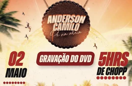 Imagem do GRAVAÇÃO DVD ANDERSON CAMILO ( PÉ NA AREIA )