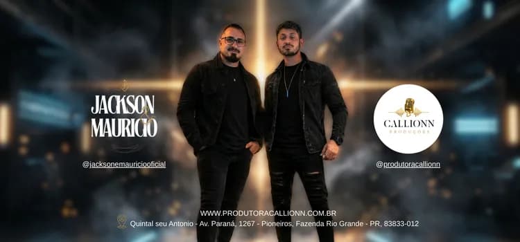 Imagem do GRAVAÇÃO OFICIAL DO DVD  JACKSON & MAURÍCIO