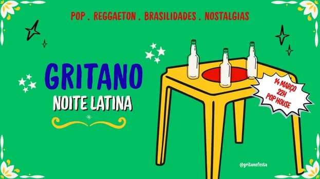 Imagem do GRITANO NOITE LATINA