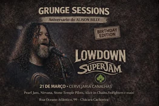 Imagem do Grunge Sessions - Aniversário Alison Billy
