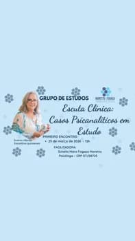 Imagem do Grupo de Estudos  - Casos Psicanalíticos em Estudo