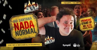 GUI SANTANA  NADA NORMAL STAND UP NO AVB em Rio de Janeiro