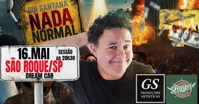 Imagem do Gui Santana no Dream Car (São Roque/SP)