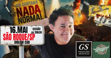 Gui Santana no Dream Car (São Roque/SP) em São Roque