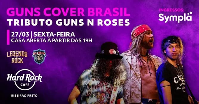 Imagem do GUNS N`ROSES COVER BRASIL - Legends of Rock