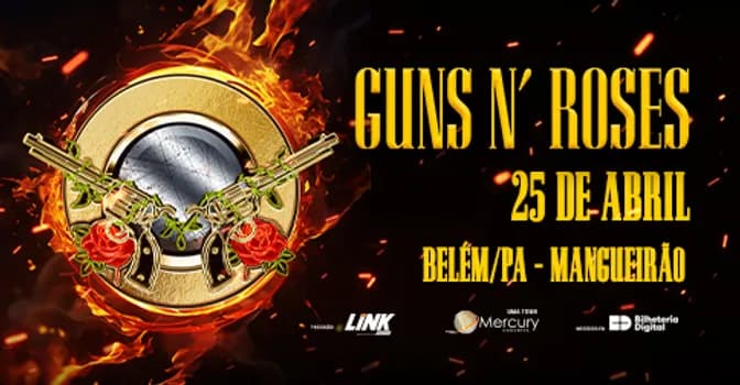Imagem do Guns N Roses I BELÉM