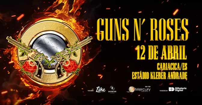 Imagem do Guns N Roses I CARIACICA