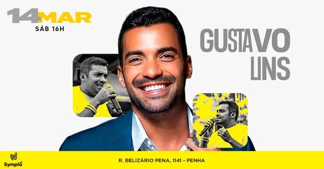 Imagem do GUSTAVO LINS na BATUQ!!!