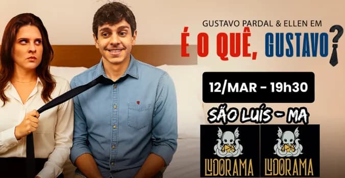 Imagem do Gustavo Pardal e Ellen em São Luís