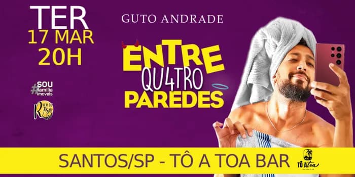 Imagem do Guto Andrade - ENTRE 4 PAREDES