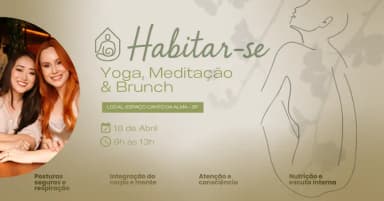 HABITAR-SE: Yoga, Meditação & Brunch em São Paulo