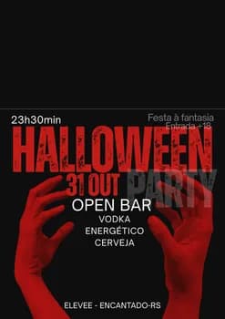 Halloween Party OPEN BAR em Encantado