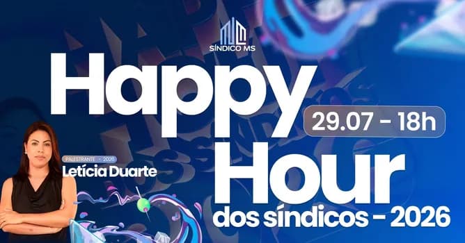 Imagem do HAPPY HOUR DOS SÍNDICOS 2026