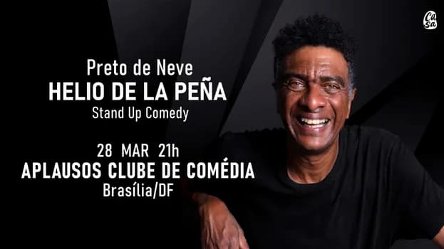 Imagem do Helio de la Pena em Preto de Neve em Brasília