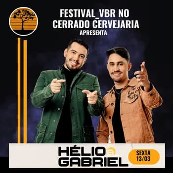 Imagem do Hélio & Gabriel no Cerrado Cervejaria