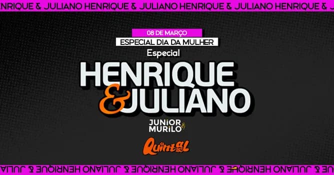 Imagem do Henrique e Juliano (Especial no Quintal)