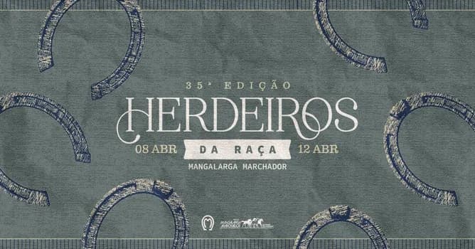 Imagem do HERDEIROS DA RAÇA | 08 a 12 de abril