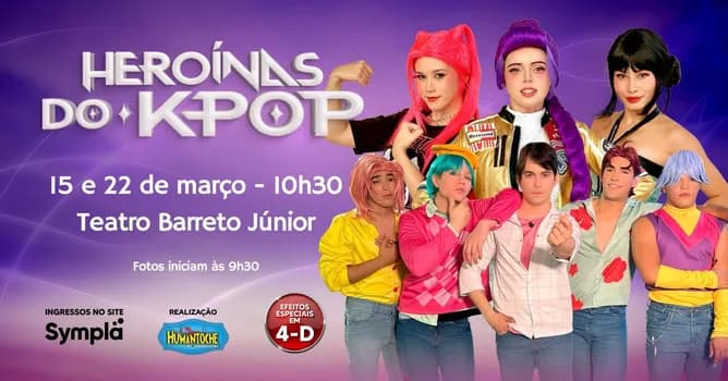 Imagem do HEROÍNAS DO K-POP / 22 de março