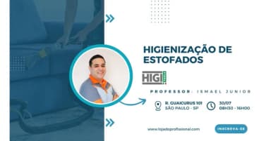Higienização de Estofados - HIGITOOLS - GRATUITO em São Paulo