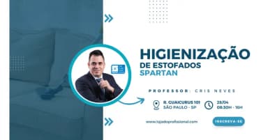 Higienização de Estofados - Spartan - GRATUITO em São Paulo