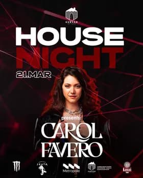 Imagem do HOUSE NIGHT W/ CAROL FAVERO