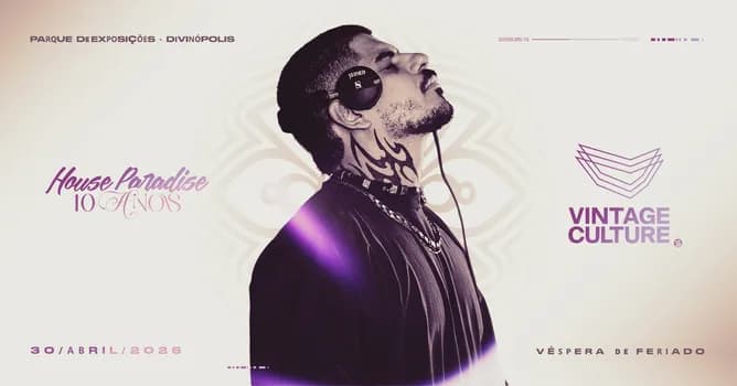 Imagem do House Paradise 10 anos | Vintage Culture