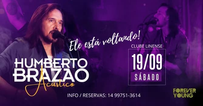 Imagem do HUMBERTO BRAZÃO - FOREVER YOUNG CELEBRATION