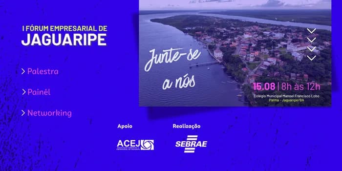 Imagem do I Fórum Empresarial de Jaguaripe