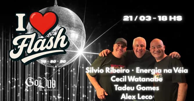 Imagem do I LOVE FLASH NO GO PUB!!!