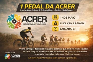 I PEDAL ACRER em Rolim de Moura