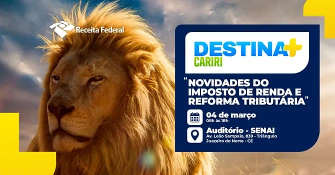 Imagem do I Simpósio Destina+Cariri