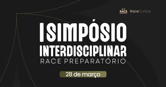 Imagem do I SIMPÓSIO INTERDISCIPLINAR RACE PREPARATÓRIO