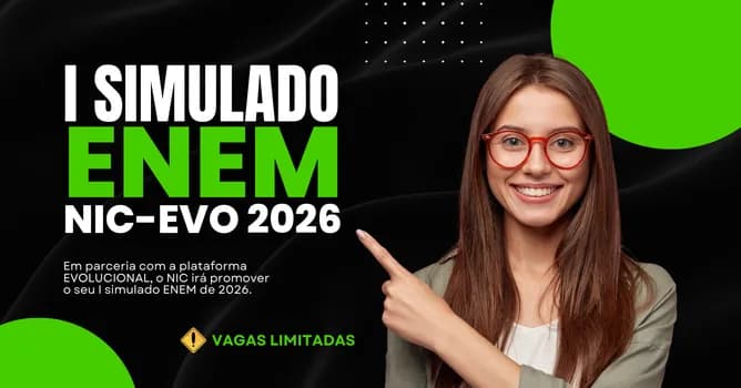 Imagem do I SIMULADO NIC - EVOLUCIONAL 2026