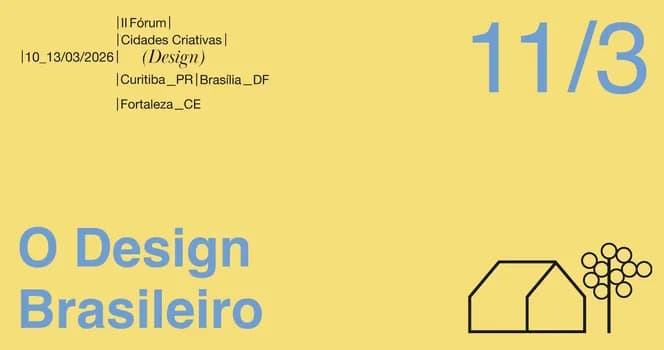 Imagem do II Fórum Cidades Criativas do Design | 11/03