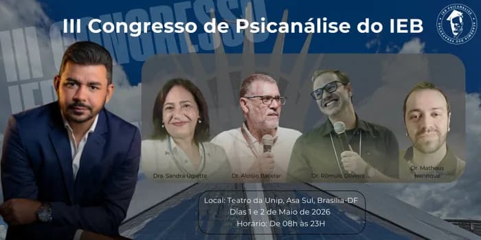 Imagem do III Congresso de Psicanálise do IEB