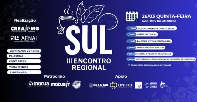 Imagem do III Encontro Regional Sul