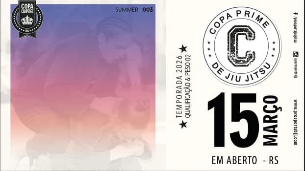 Imagem do III Etapa Summer Prime 2026