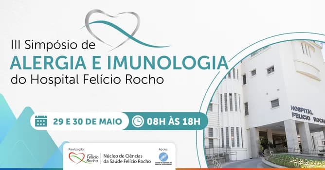 Imagem do III Simpósio Alergia e Imunologia HFR