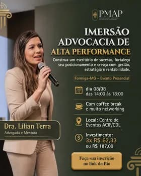 Imersão Advocacia de Alta Performance em Formiga