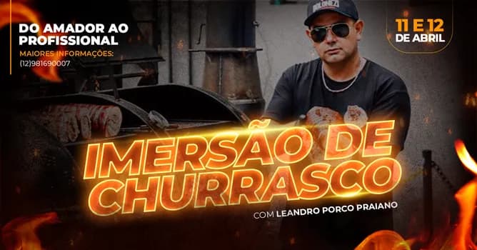 Imagem do IMERSÃO DE CHURRASCO PORCO PRAIANO