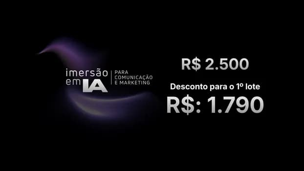 Imagem do Imersão em IA para Comunicação & Marketing